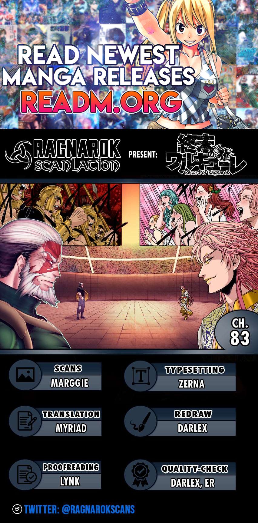 Shuumatsu no Valkyrie chapter 83 page 1