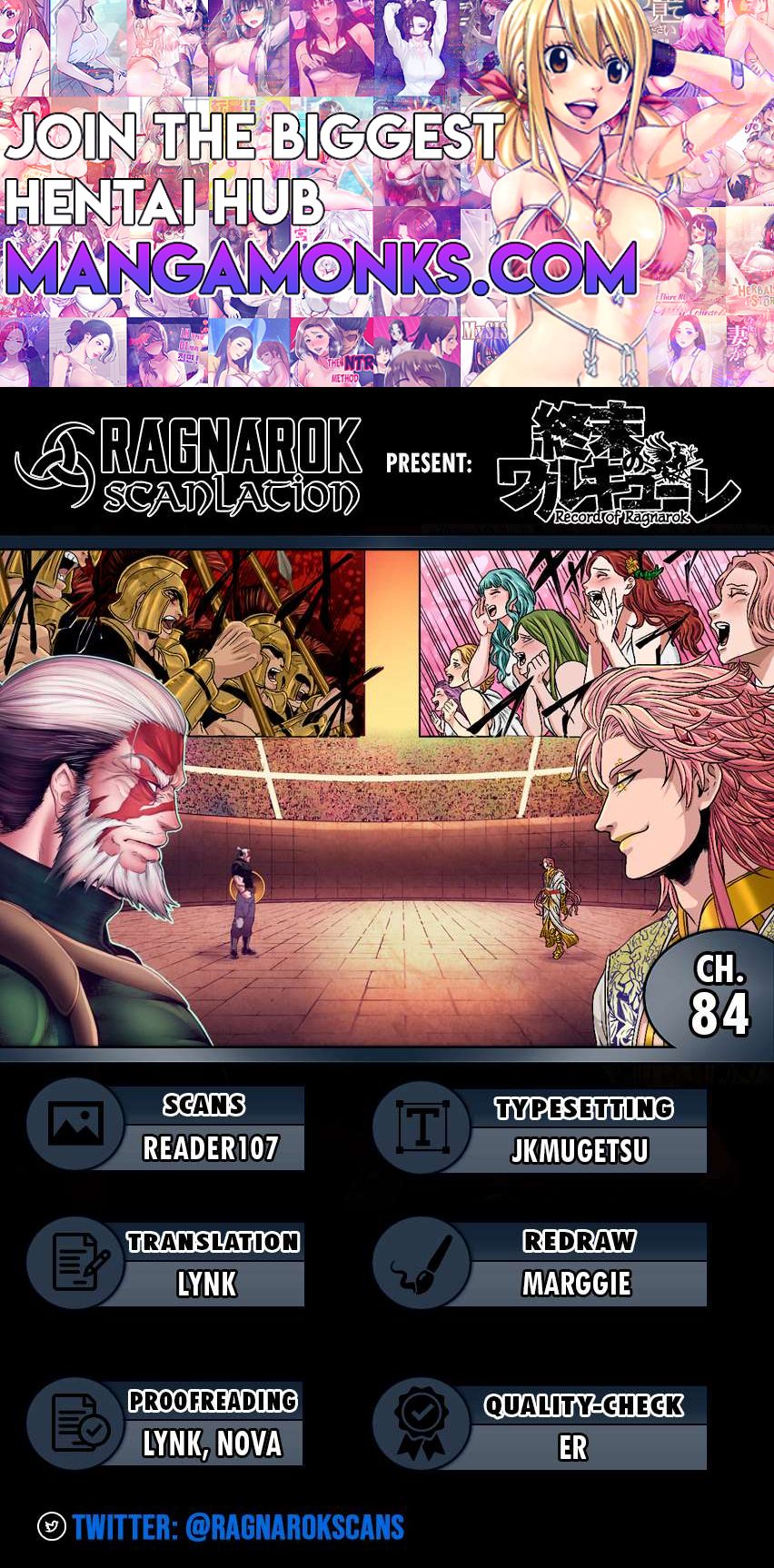 Shuumatsu no Valkyrie chapter 84 page 1