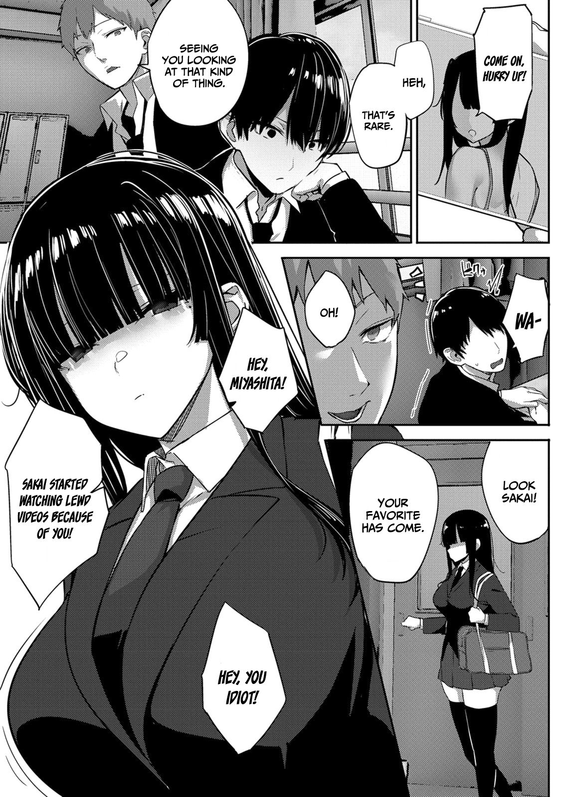 Silent Miyashita-san's Sexy Channel chapter 4 page 5