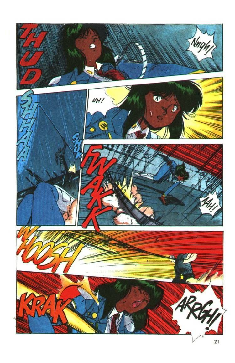 Silent Mobius chapter 6 page 22