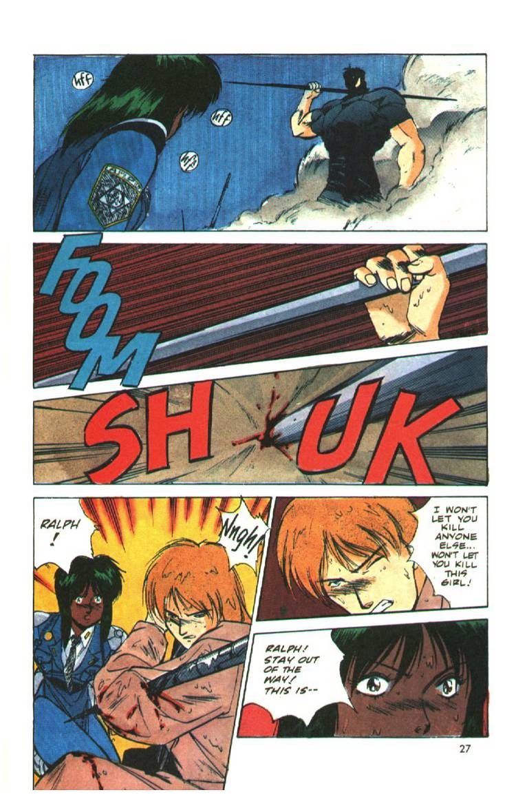 Silent Mobius chapter 6 page 28