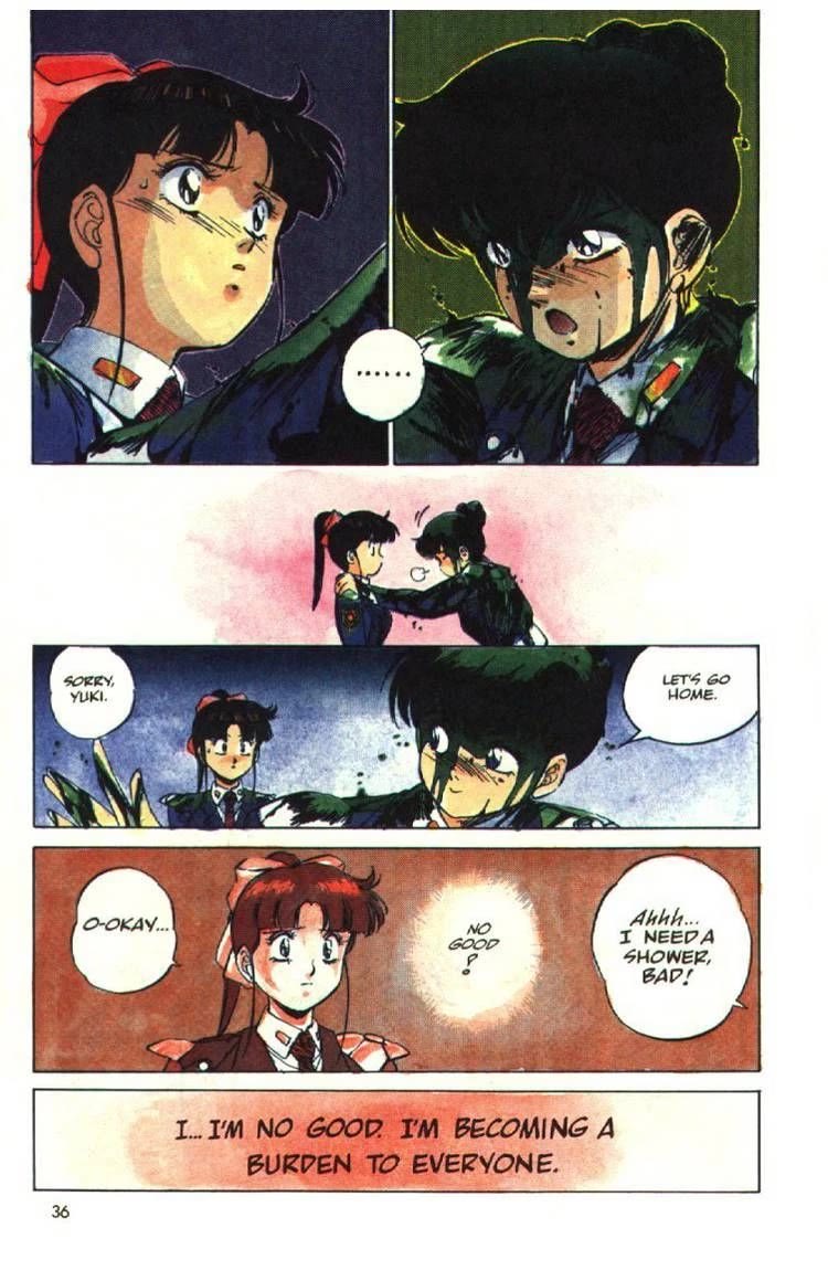 Silent Mobius chapter 9 page 35