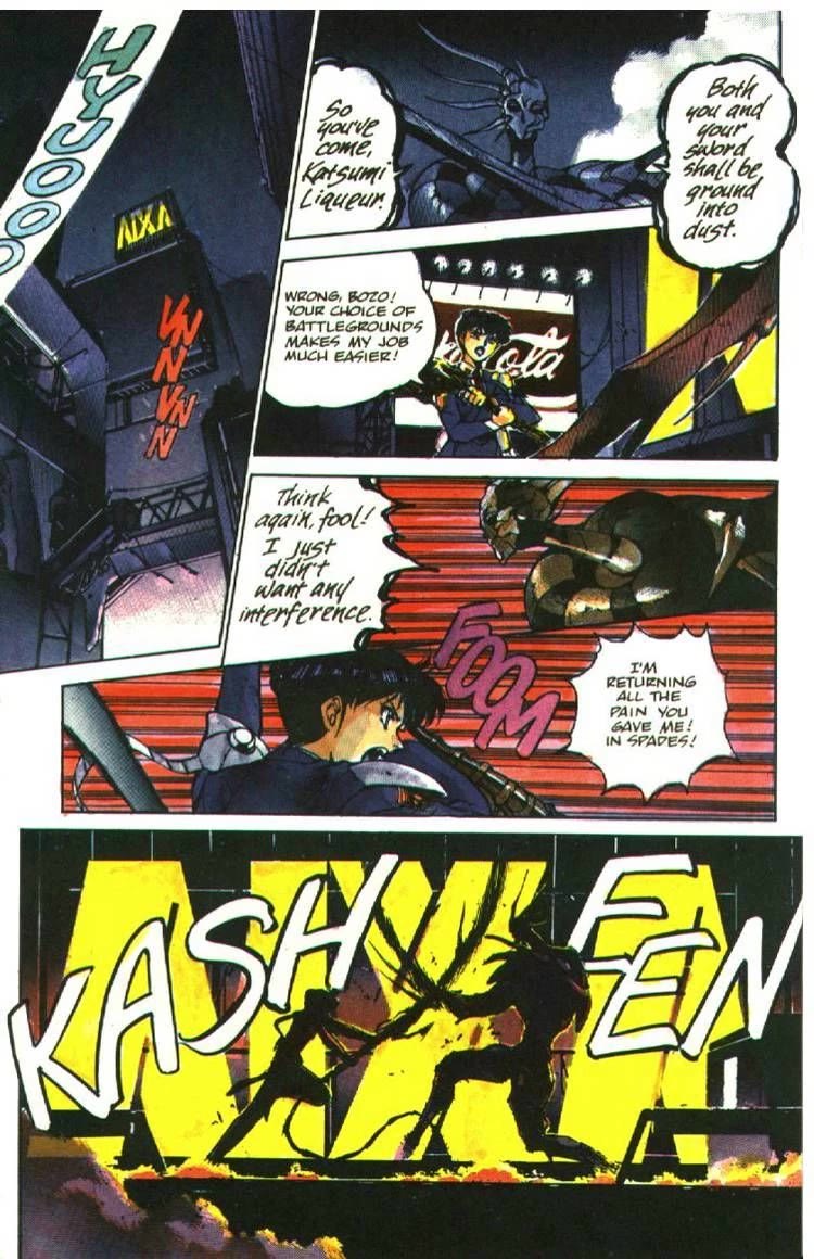 Silent Mobius chapter 9 page 9