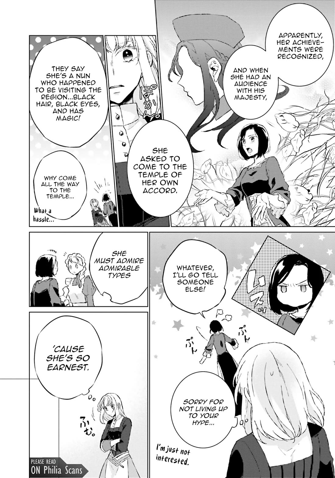 Since I Became a Saint, I'll do Whatever I Want with My Second Life ~The Prince was my Lover who Threw me Away in my Previous Life~ chapter 12 page 38