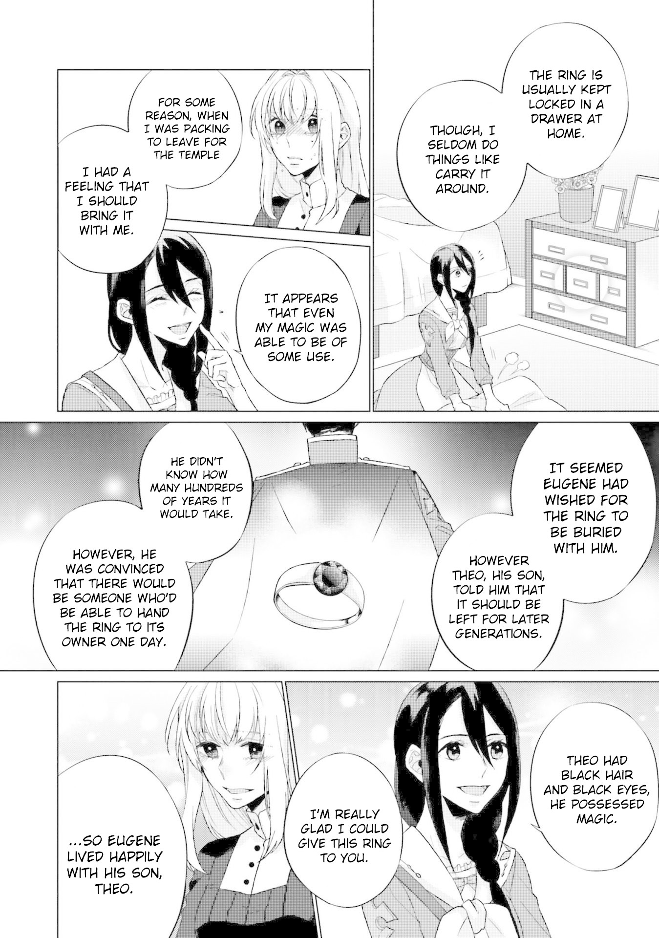 Since I Became a Saint, I'll do Whatever I Want with My Second Life ~The Prince was my Lover who Threw me Away in my Previous Life~ chapter 5 page 39