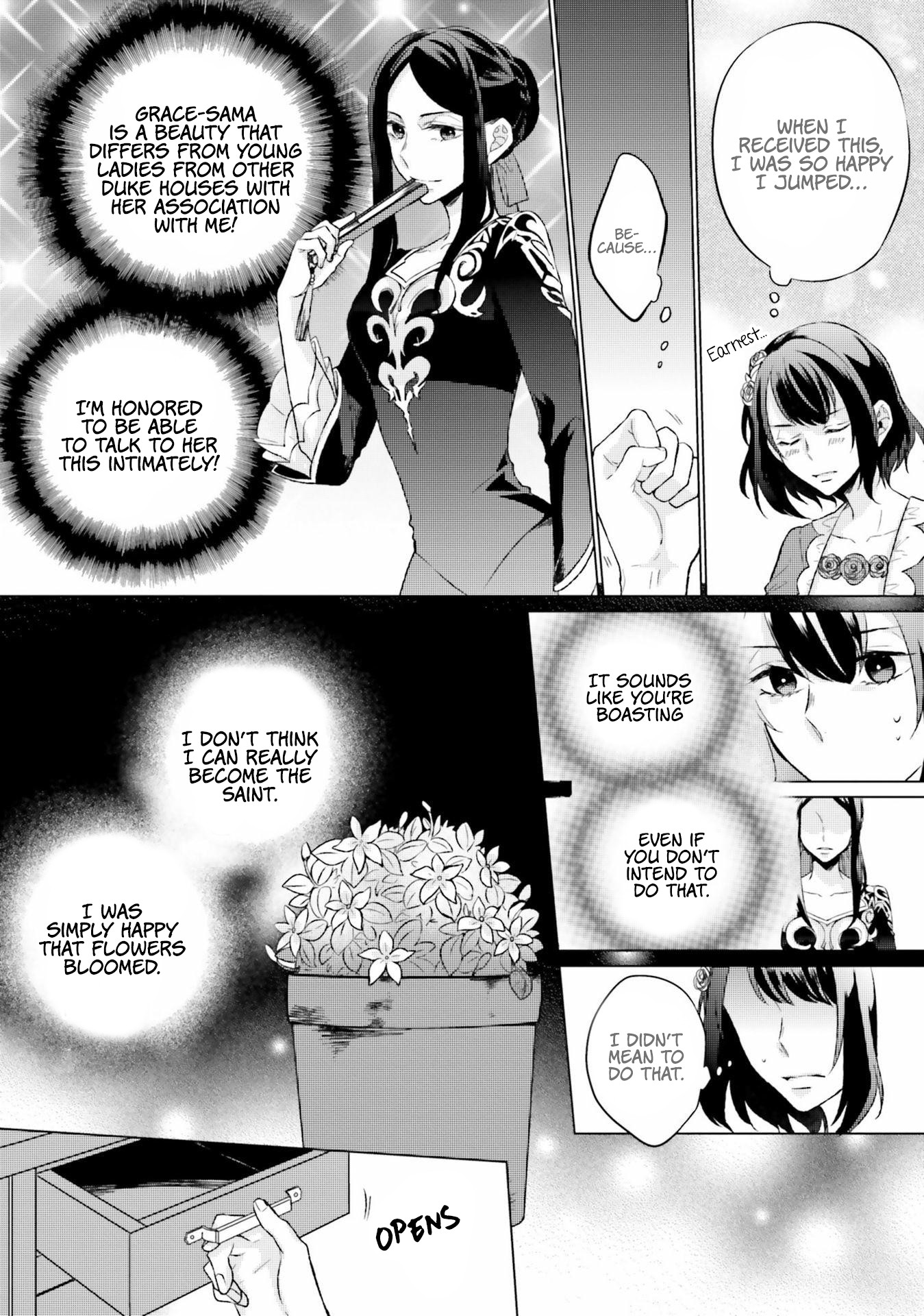 Since I Became a Saint, I'll do Whatever I Want with My Second Life ~The Prince was my Lover who Threw me Away in my Previous Life~ chapter 7 page 23