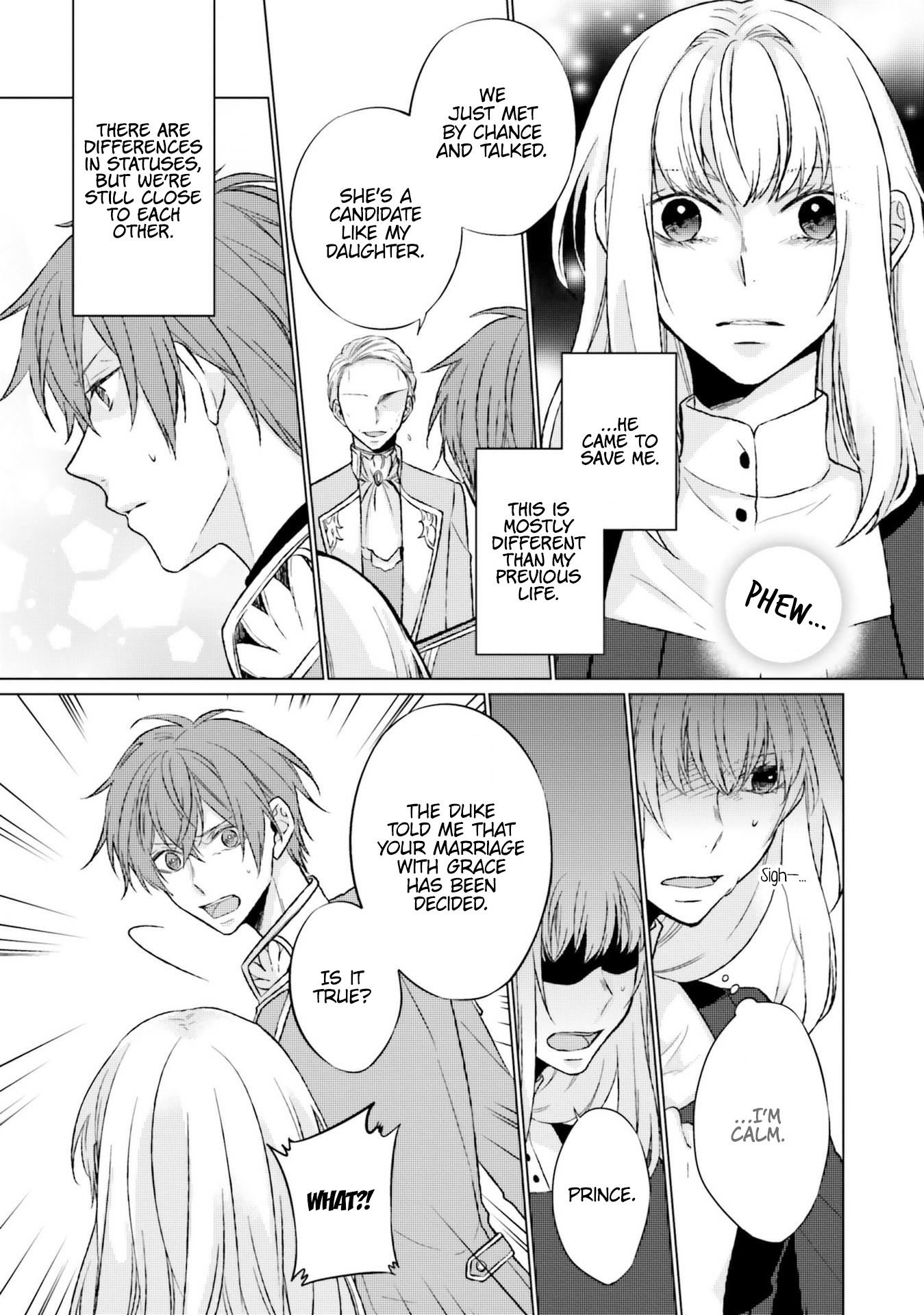 Since I Became a Saint, I'll do Whatever I Want with My Second Life ~The Prince was my Lover who Threw me Away in my Previous Life~ chapter 7 page 35