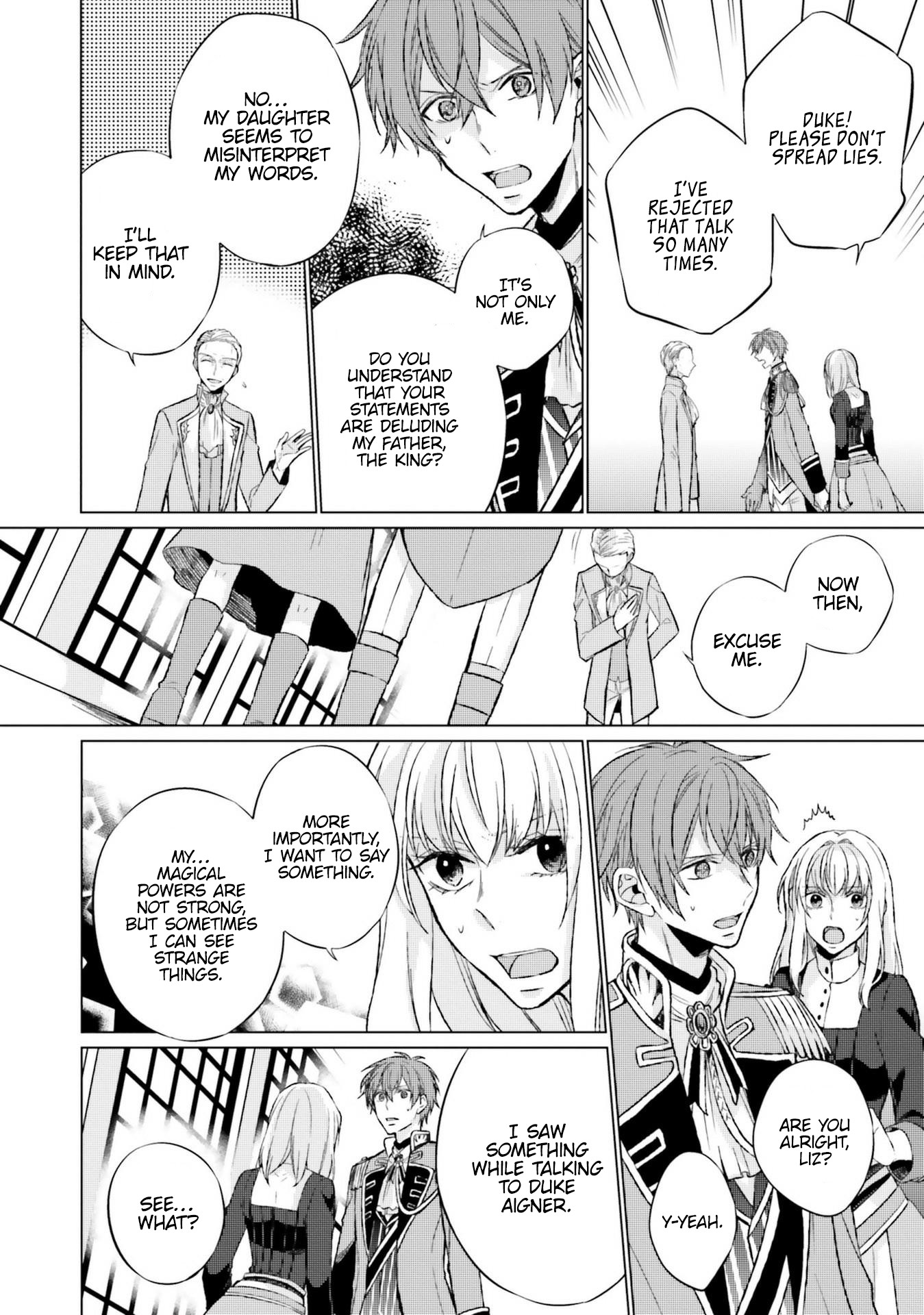 Since I Became a Saint, I'll do Whatever I Want with My Second Life ~The Prince was my Lover who Threw me Away in my Previous Life~ chapter 7 page 36