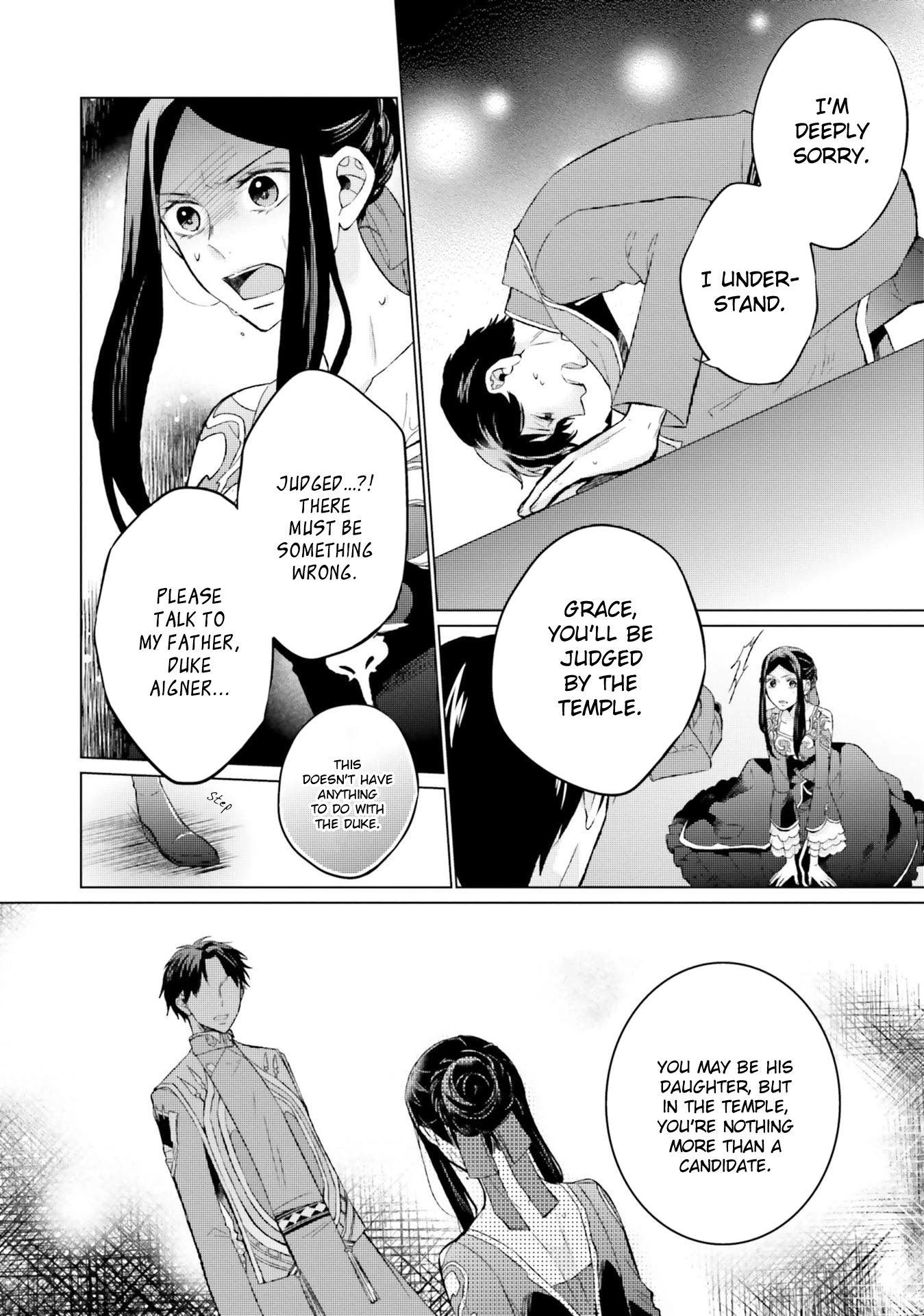 Since I Became a Saint, I'll do Whatever I Want with My Second Life ~The Prince was my Lover who Threw me Away in my Previous Life~ chapter 9 page 38