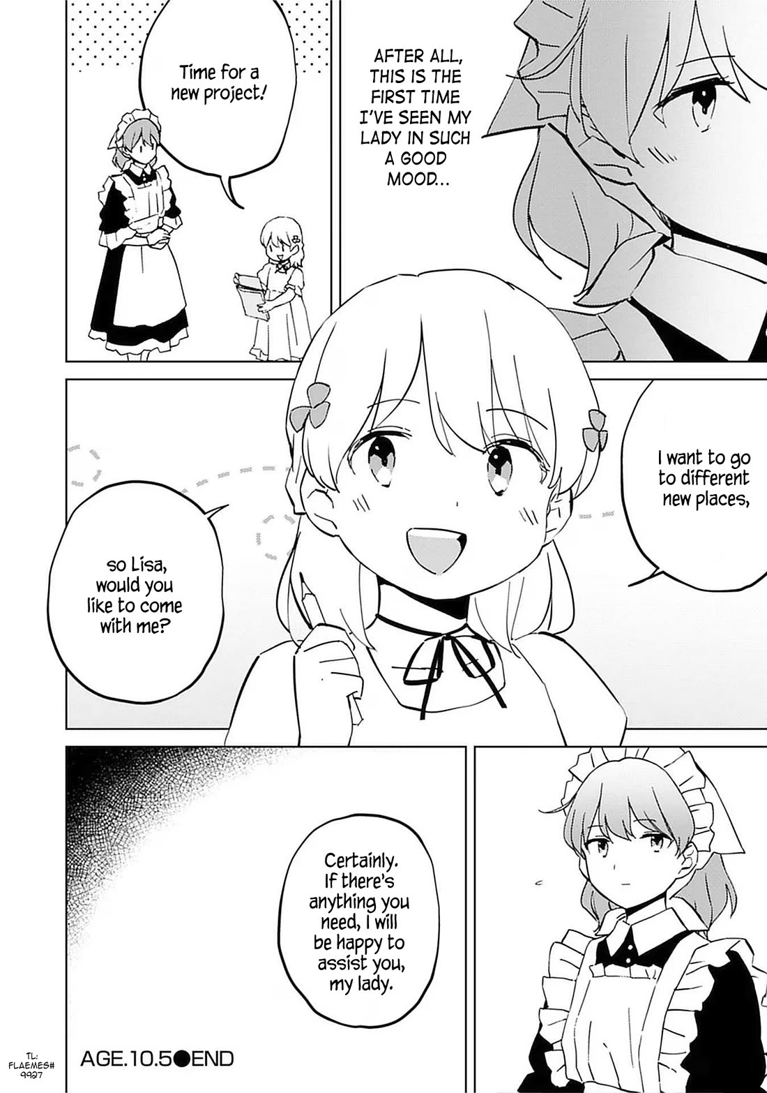 Since I Have Been Reincarnated as the Daughter of a Duke, I, the "Girl Inside," Will Enjoy Being a Girl as Much as I Can! chapter 10.5 page 8