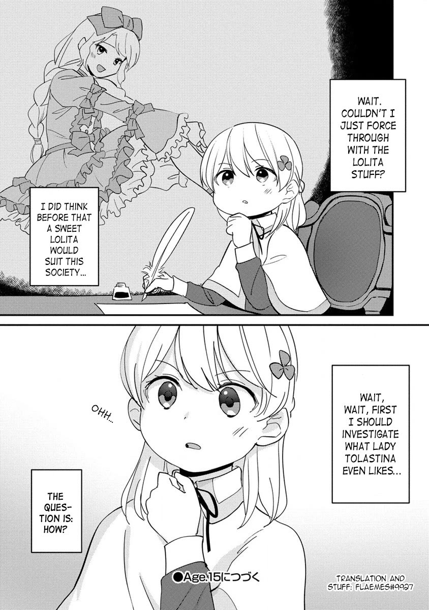 Since I Have Been Reincarnated as the Daughter of a Duke, I, the "Girl Inside," Will Enjoy Being a Girl as Much as I Can! chapter 14.2 page 13