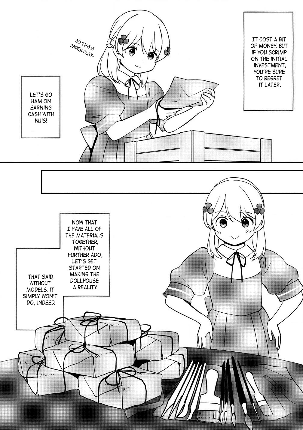 Since I Have Been Reincarnated as the Daughter of a Duke, I, the "Girl Inside," Will Enjoy Being a Girl as Much as I Can! chapter 19.1 page 3