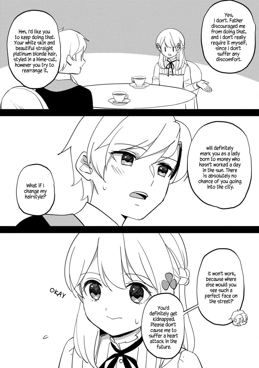 Since I Have Been Reincarnated as the Daughter of a Duke, I, the "Girl Inside," Will Enjoy Being a Girl as Much as I Can! chapter 23.2 page 4