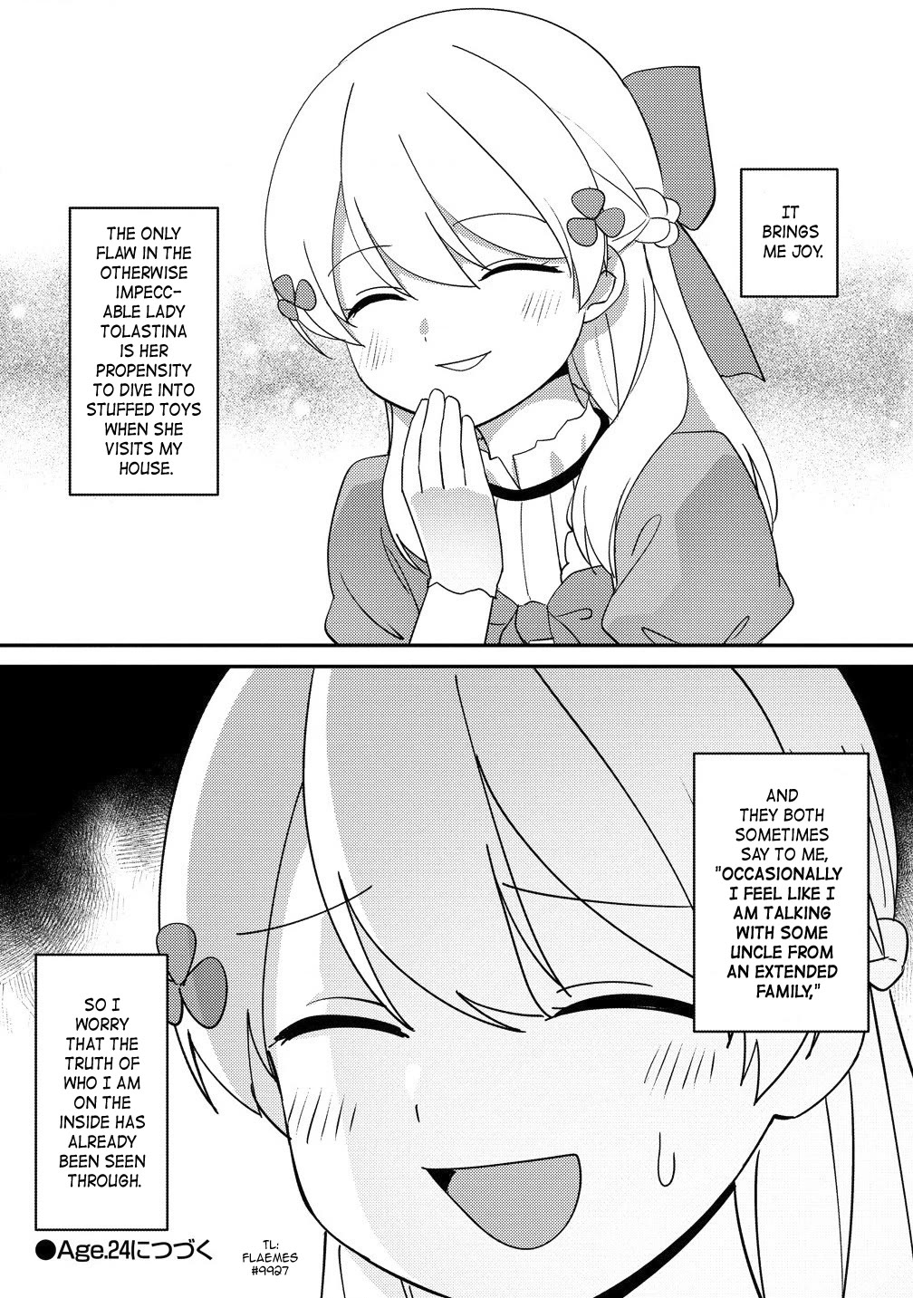 Since I Have Been Reincarnated as the Daughter of a Duke, I, the "Girl Inside," Will Enjoy Being a Girl as Much as I Can! chapter 23.2 page 9