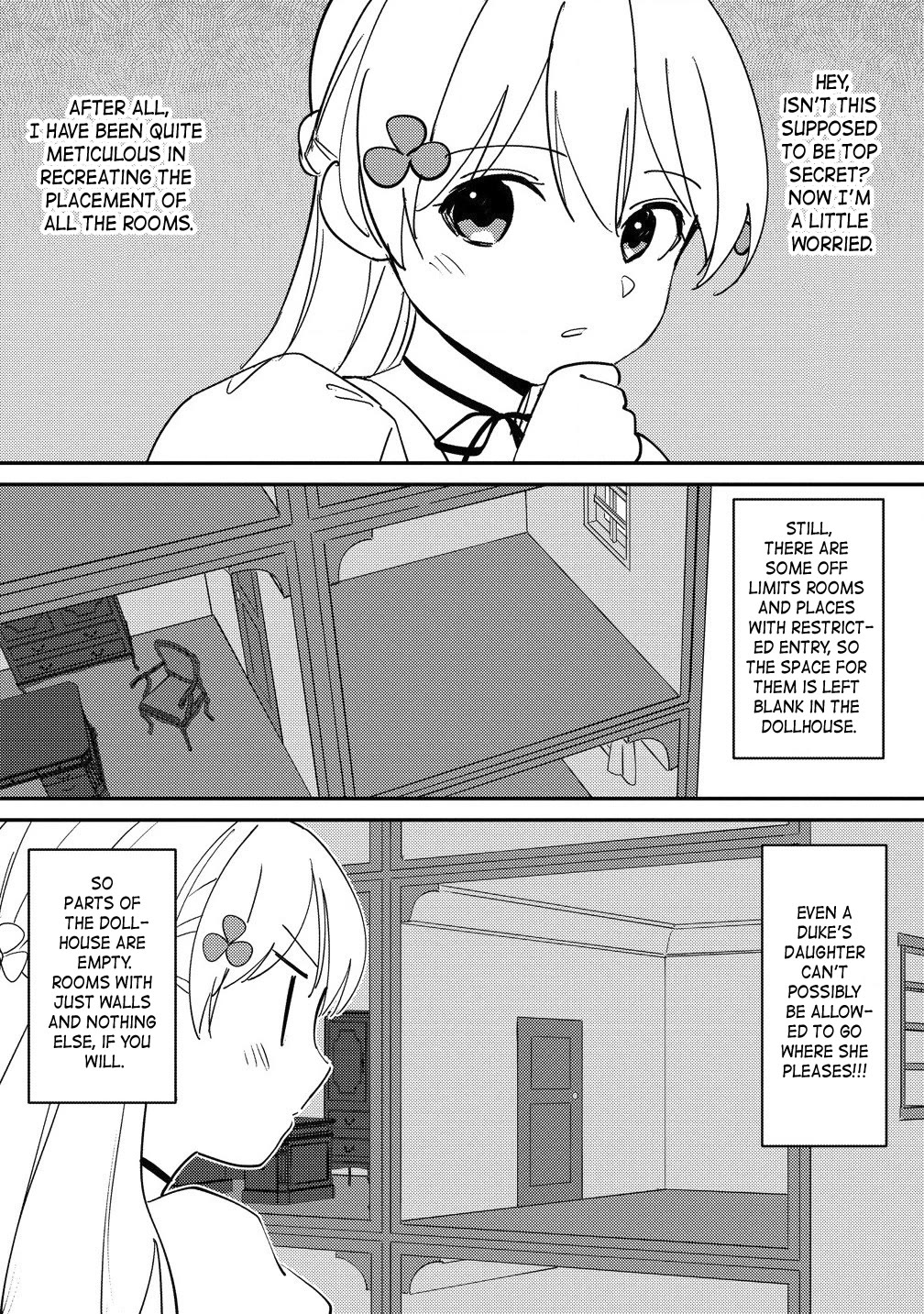 Since I Have Been Reincarnated as the Daughter of a Duke, I, the "Girl Inside," Will Enjoy Being a Girl as Much as I Can! chapter 24.1 page 9