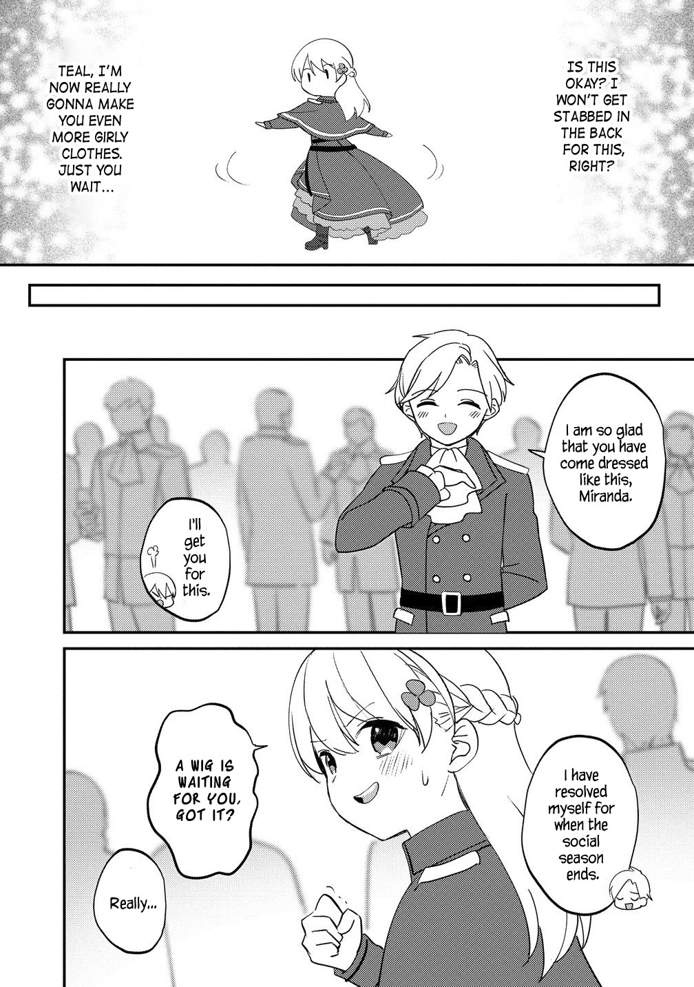 Since I Have Been Reincarnated as the Daughter of a Duke, I, the "Girl Inside," Will Enjoy Being a Girl as Much as I Can! chapter 24.2 page 4