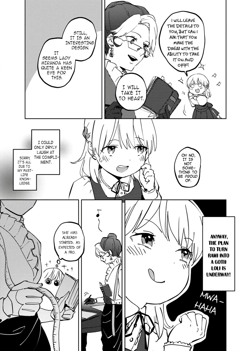 Since I Have Been Reincarnated as the Daughter of a Duke, I, the "Girl Inside," Will Enjoy Being a Girl as Much as I Can! chapter 5 page 13