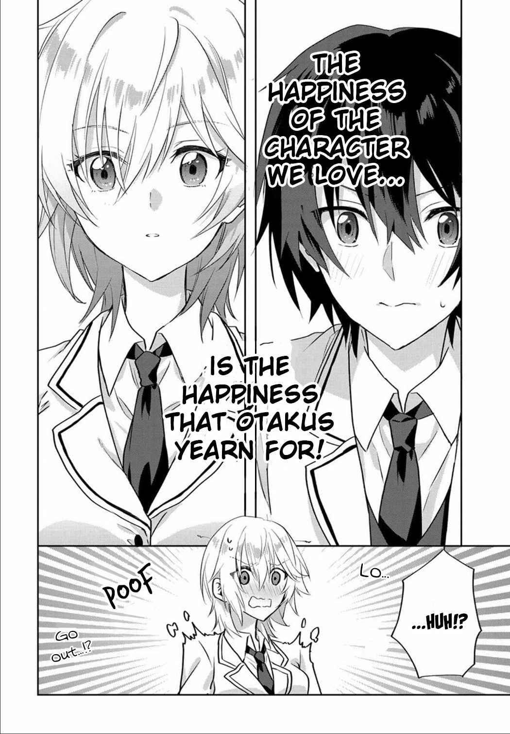 Since I’ve Entered the World of Romantic Comedy Manga, I’ll Do My Best to Make the Losing Heroine Happy chapter 1 page 18