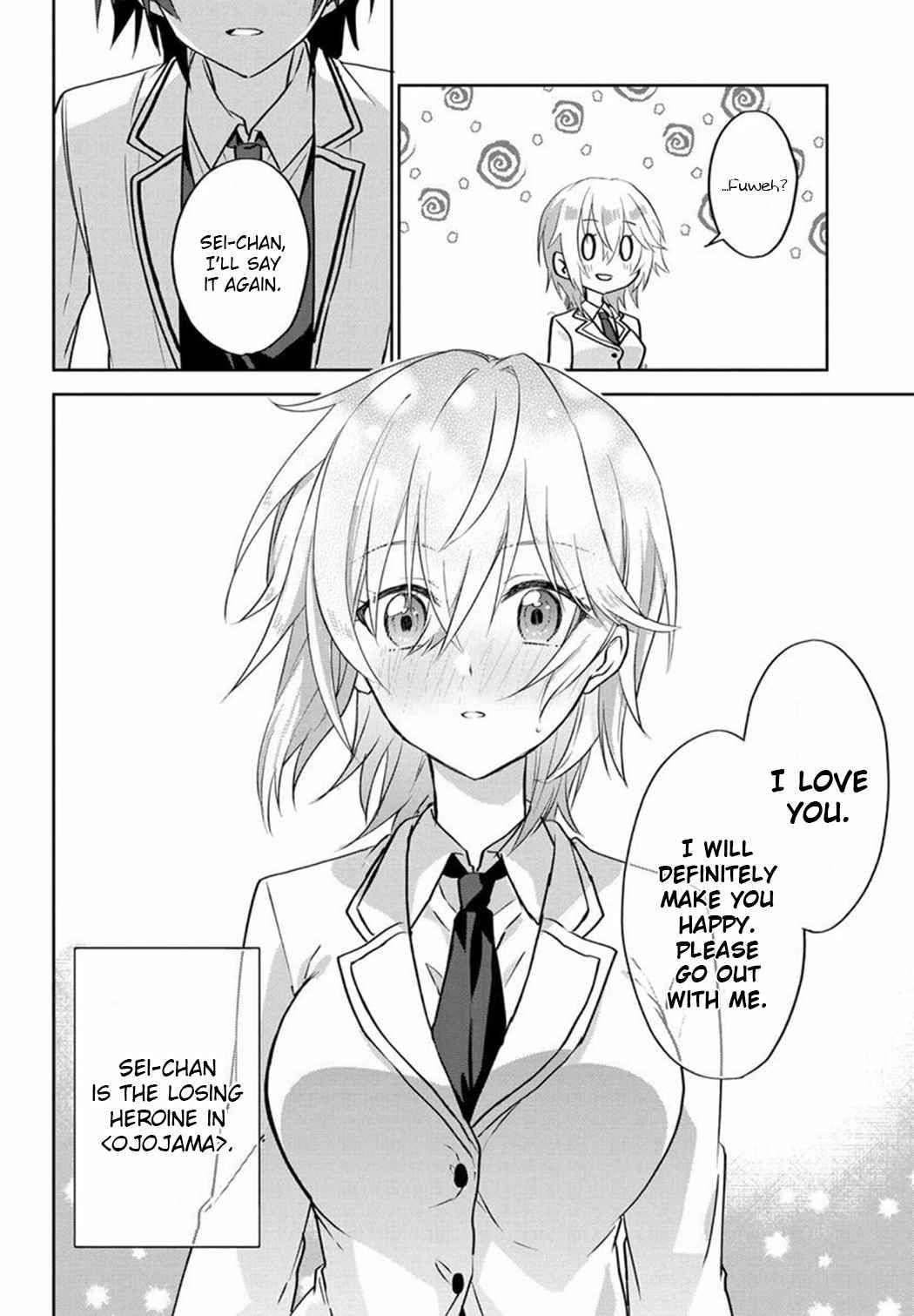 Since I’ve Entered the World of Romantic Comedy Manga, I’ll Do My Best to Make the Losing Heroine Happy chapter 1 page 22