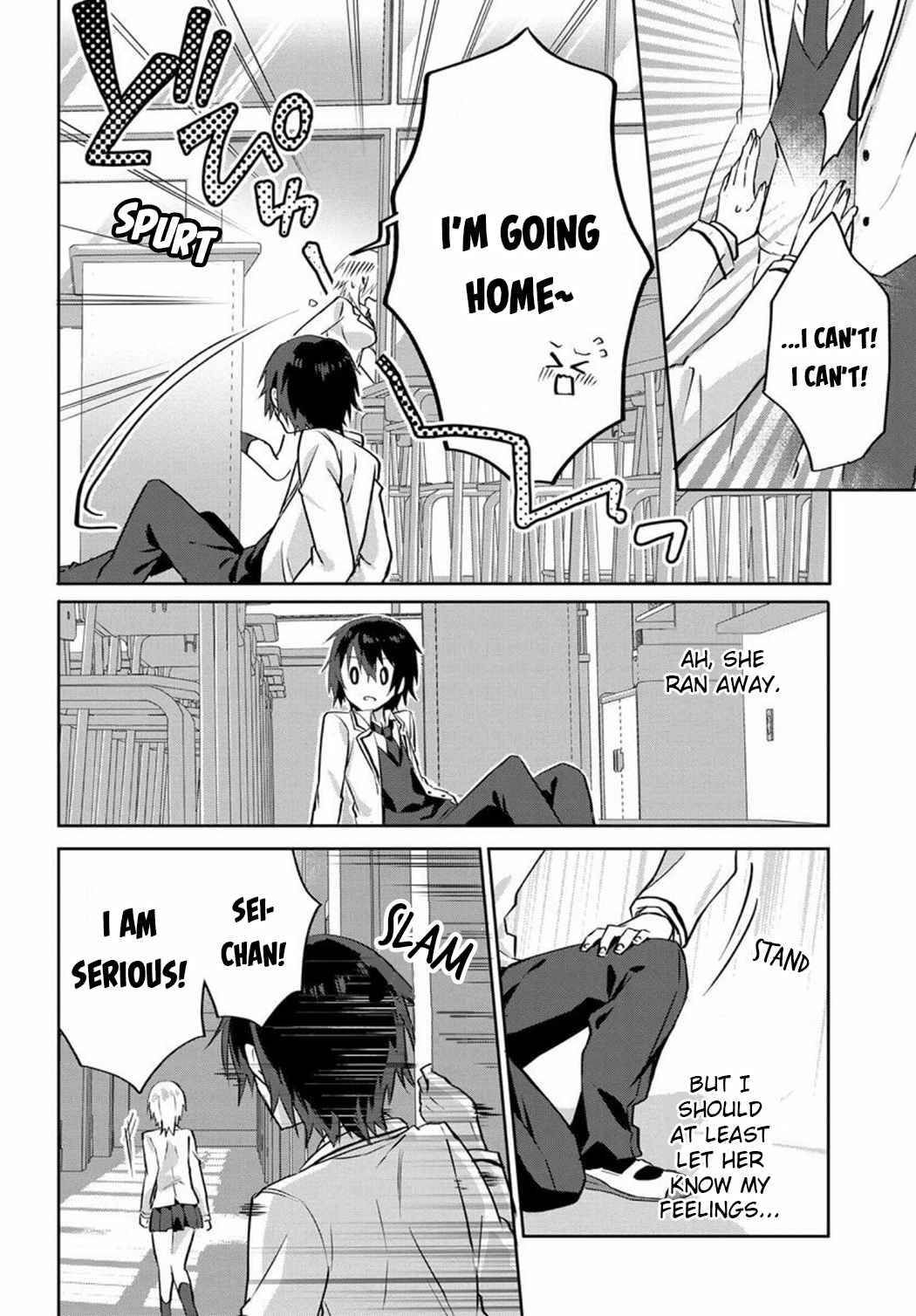 Since I’ve Entered the World of Romantic Comedy Manga, I’ll Do My Best to Make the Losing Heroine Happy chapter 1 page 28