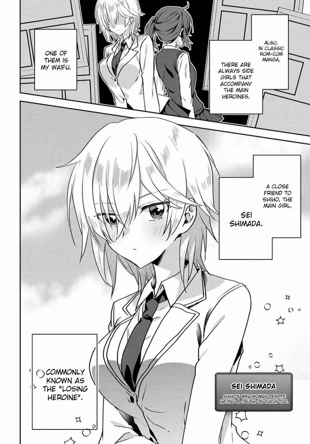 Since I’ve Entered the World of Romantic Comedy Manga, I’ll Do My Best to Make the Losing Heroine Happy chapter 1 page 5
