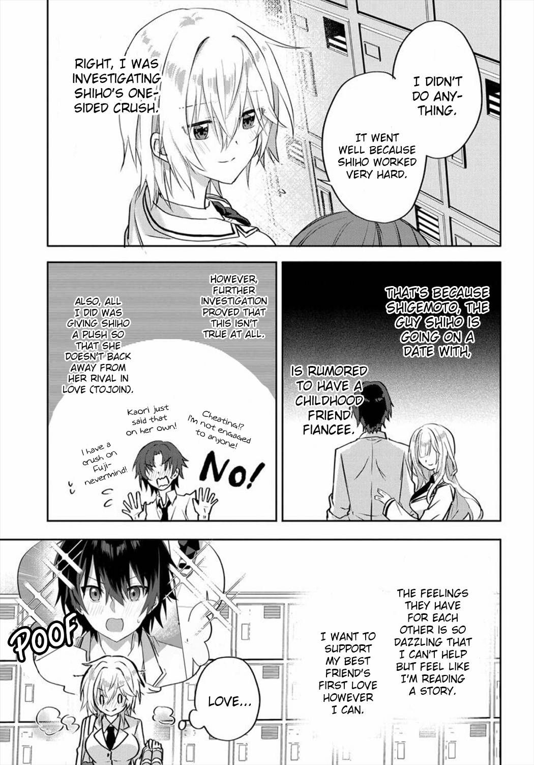 Since I’ve Entered the World of Romantic Comedy Manga, I’ll Do My Best to Make the Losing Heroine Happy chapter 2.1 page 5