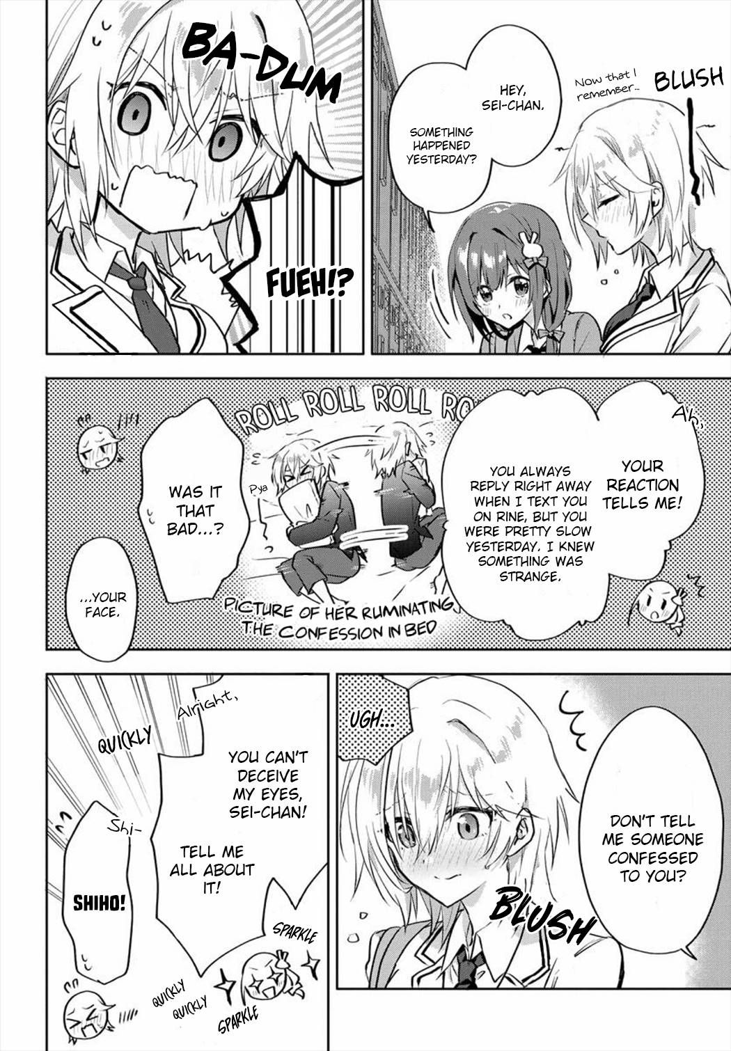 Since I’ve Entered the World of Romantic Comedy Manga, I’ll Do My Best to Make the Losing Heroine Happy chapter 2.1 page 6