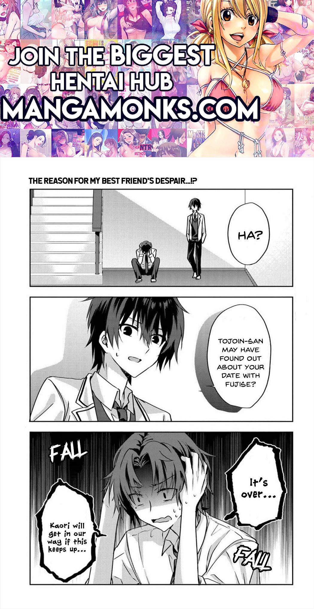 Since I’ve Entered the World of Romantic Comedy Manga, I’ll Do My Best to Make the Losing Heroine Happy chapter 3.1 page 1