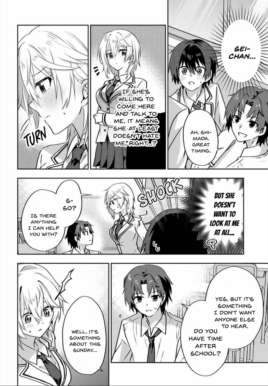 Since I’ve Entered the World of Romantic Comedy Manga, I’ll Do My Best to Make the Losing Heroine Happy chapter 3.2 page 5