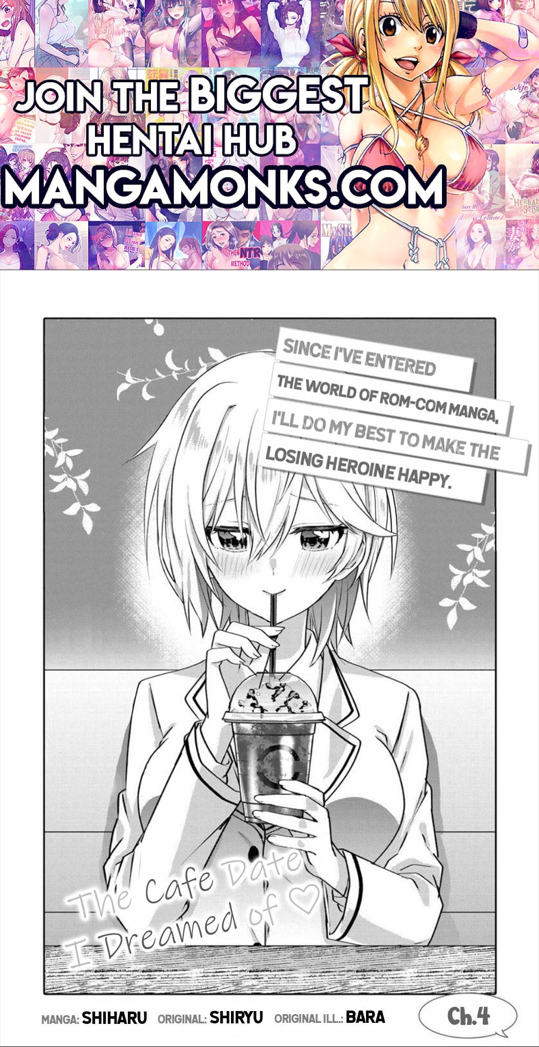 Since I’ve Entered the World of Romantic Comedy Manga, I’ll Do My Best to Make the Losing Heroine Happy chapter 4.1 page 1