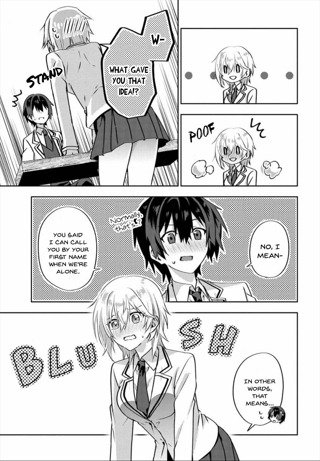 Since I’ve Entered the World of Romantic Comedy Manga, I’ll Do My Best to Make the Losing Heroine Happy chapter 4.1 page 6