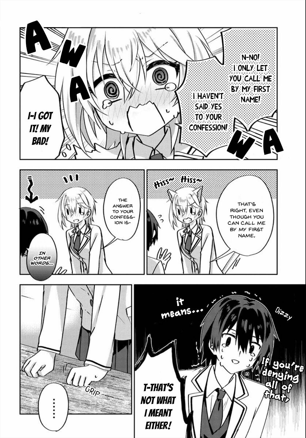 Since I’ve Entered the World of Romantic Comedy Manga, I’ll Do My Best to Make the Losing Heroine Happy chapter 4.1 page 7