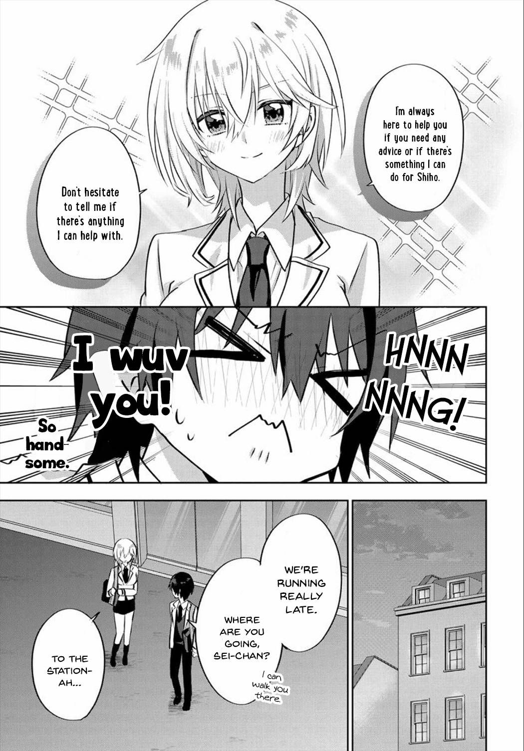 Since I’ve Entered the World of Romantic Comedy Manga, I’ll Do My Best to Make the Losing Heroine Happy chapter 4.2 page 8