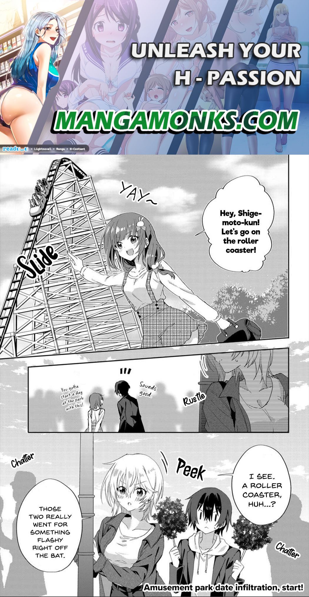 Since I’ve Entered the World of Romantic Comedy Manga, I’ll Do My Best to Make the Losing Heroine Happy chapter 7.1 page 1