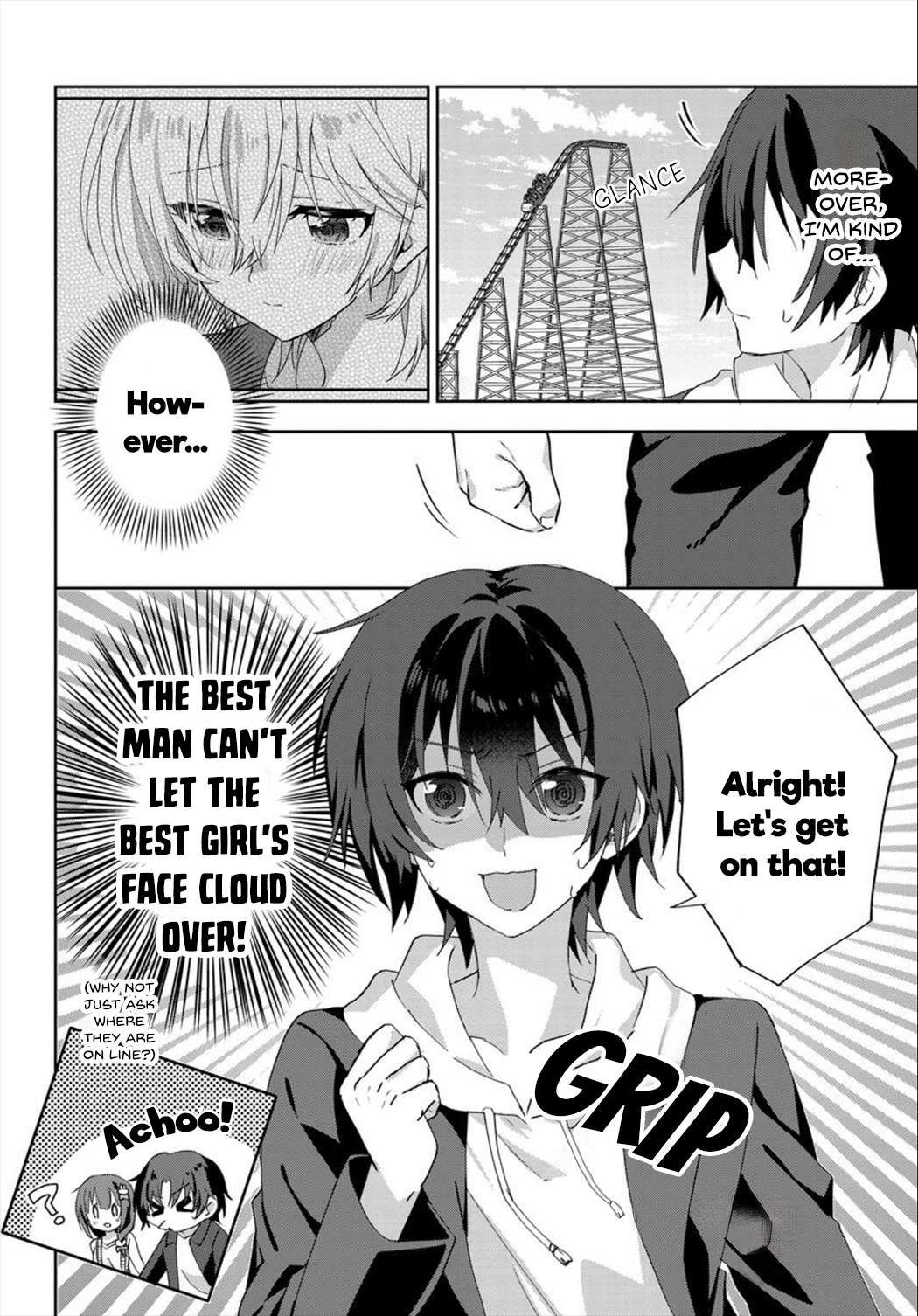 Since I’ve Entered the World of Romantic Comedy Manga, I’ll Do My Best to Make the Losing Heroine Happy chapter 7.1 page 4