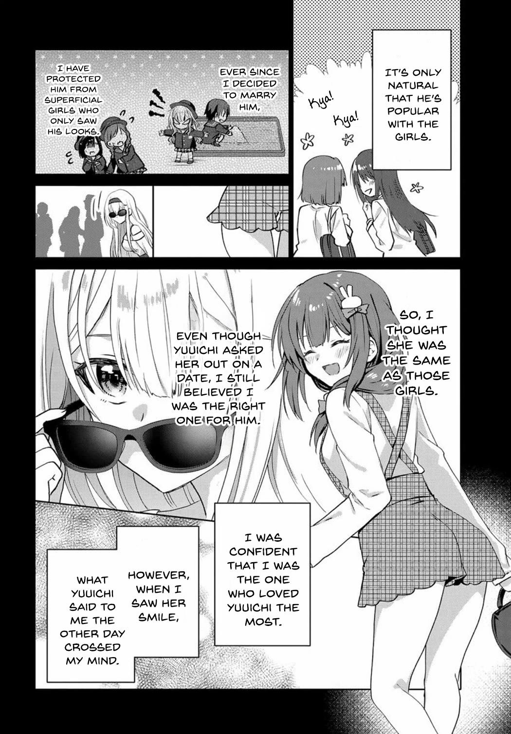 Since I’ve Entered the World of Romantic Comedy Manga, I’ll Do My Best to Make the Losing Heroine Happy chapter 8 page 8
