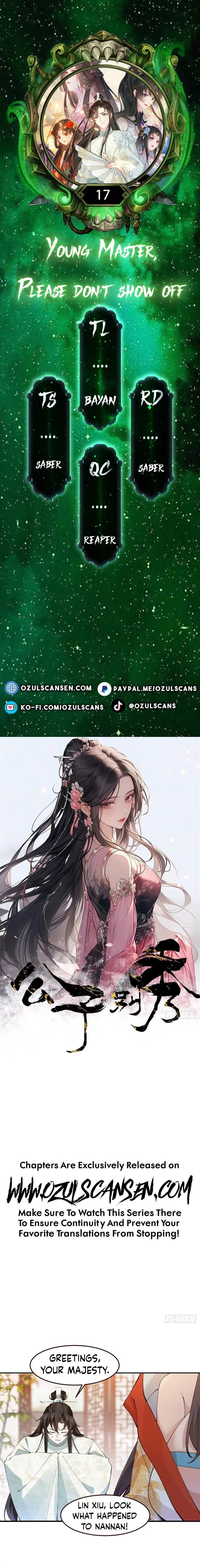 Sir, Don’t Show Off chapter 17 page 1