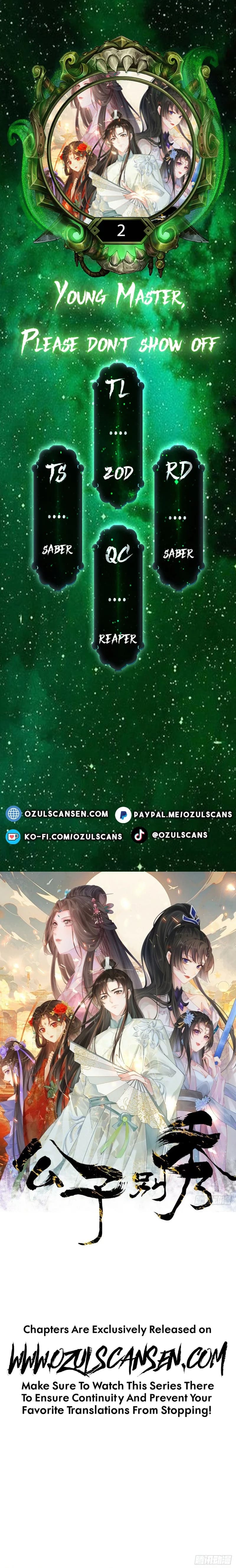 Sir, Don’t Show Off chapter 2 page 1