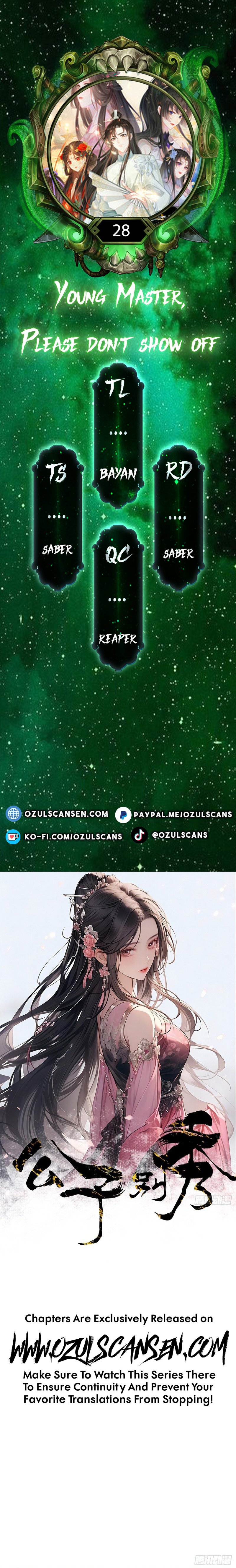 Sir, Don’t Show Off chapter 28 page 1