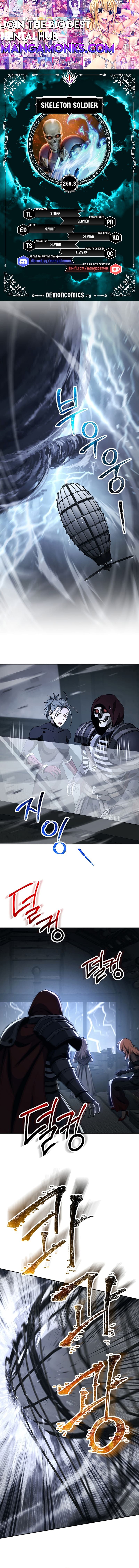 Skeleton Soldier chapter 268.3 page 1