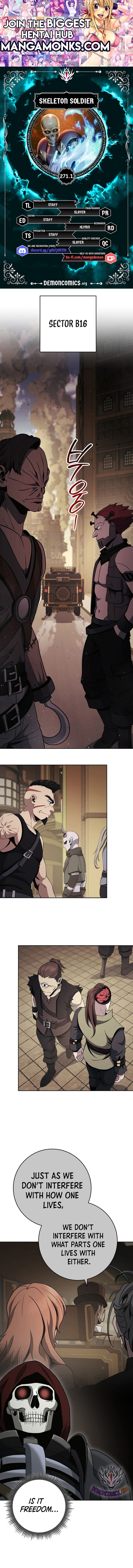 Skeleton Soldier chapter 271.1 page 1