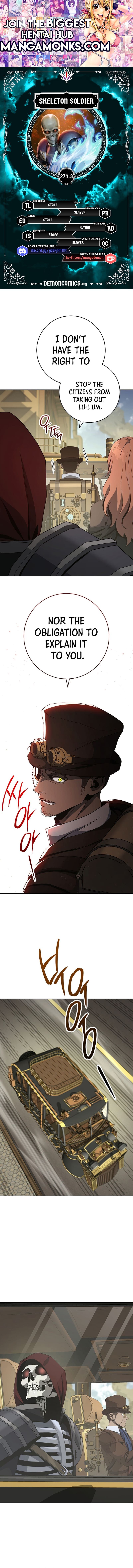 Skeleton Soldier chapter 271.3 page 1