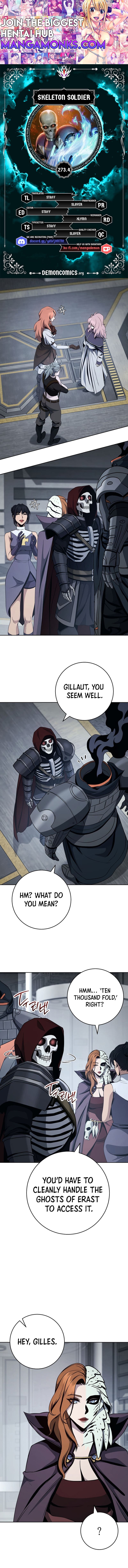 Skeleton Soldier chapter 273.4 page 1