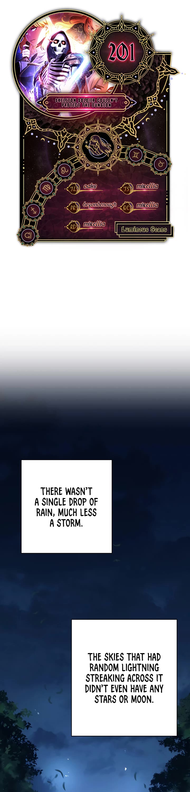 Skeleton Soldier Couldn’t Protect the Dungeon chapter 201 page 1
