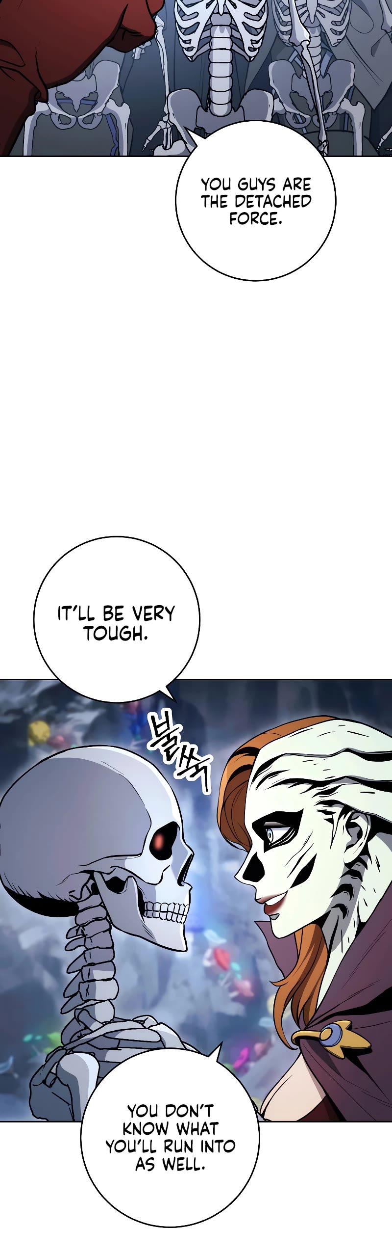 Skeleton Soldier Couldn’t Protect the Dungeon chapter 206 page 57