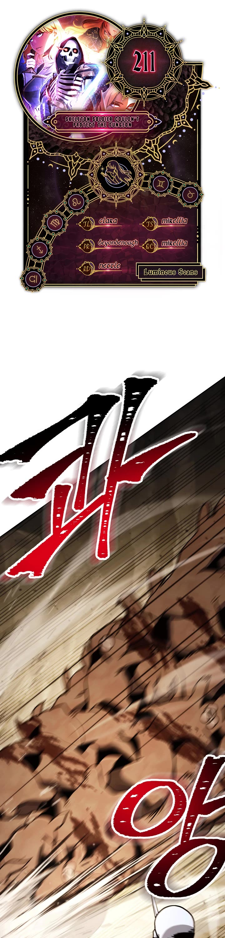 Skeleton Soldier Couldn’t Protect the Dungeon chapter 211 page 1