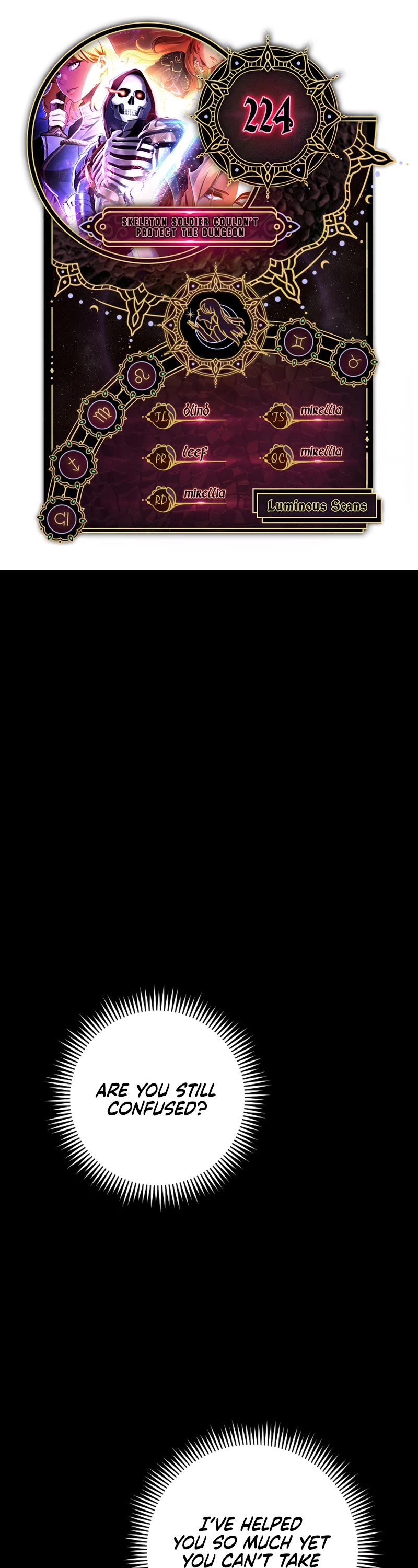 Skeleton Soldier Couldn’t Protect the Dungeon chapter 224 page 1