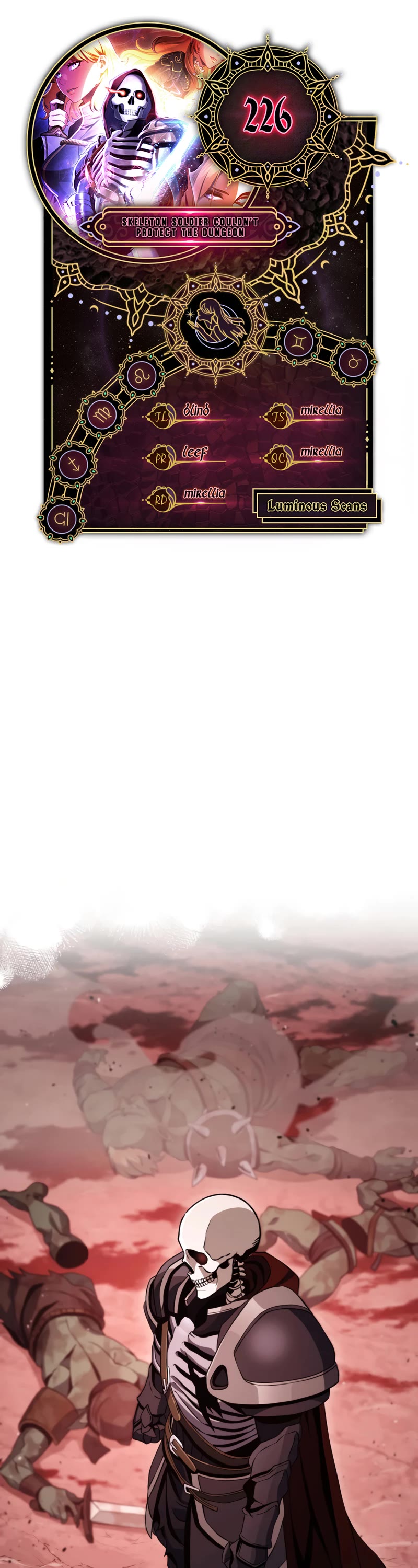 Skeleton Soldier Couldn’t Protect the Dungeon chapter 226 page 1