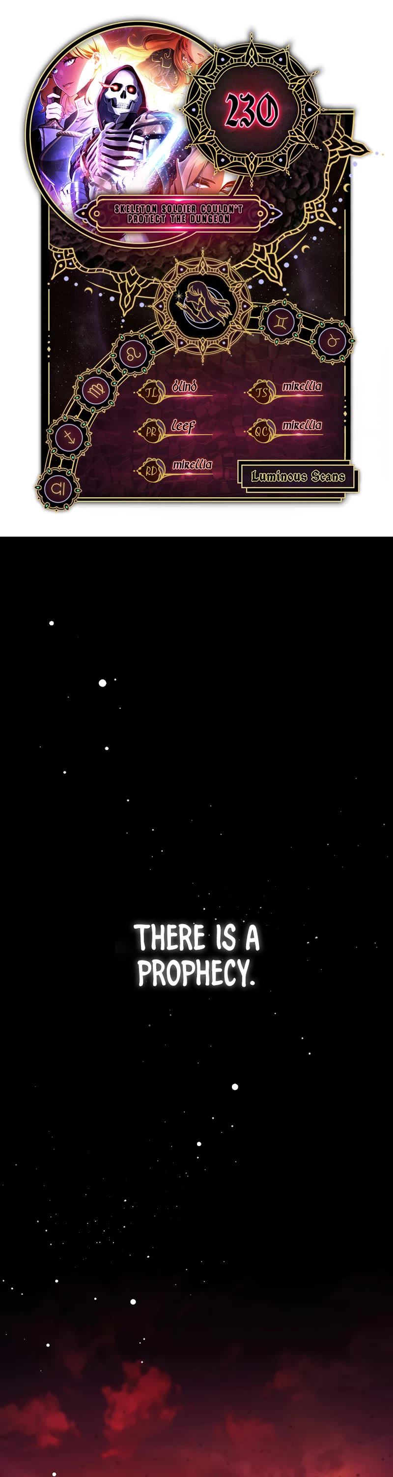 Skeleton Soldier Couldn’t Protect the Dungeon chapter 230 page 1