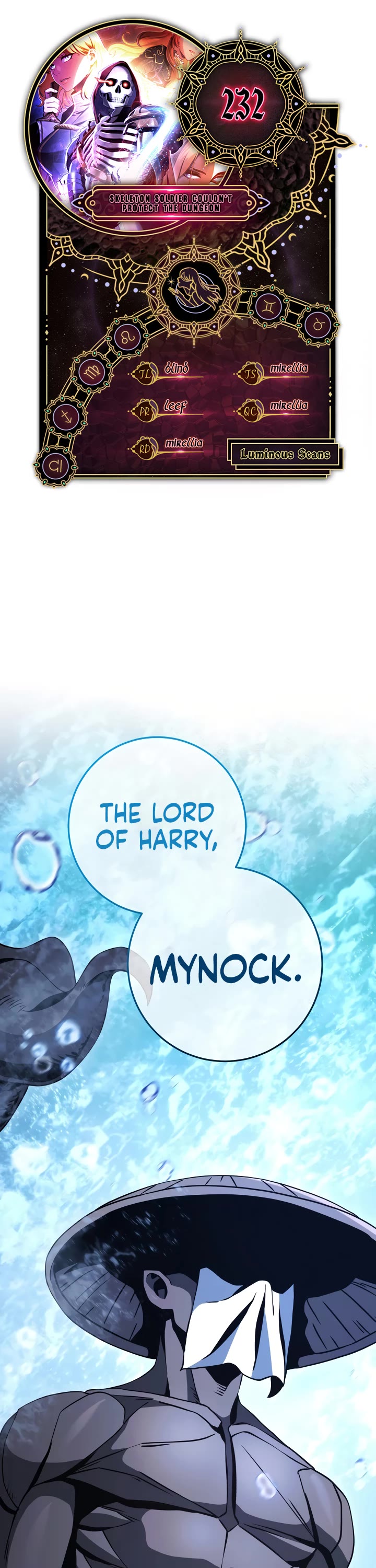 Skeleton Soldier Couldn’t Protect the Dungeon chapter 232 page 1
